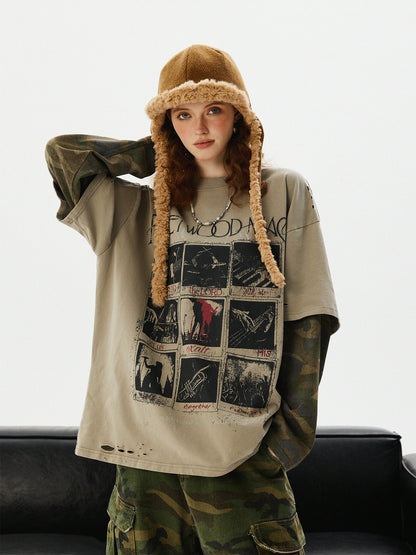 Street Design Long Sleeve T-Shirt HGX0045