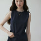 Heart Pocket Sleeveless Dress VOE0002