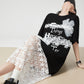 Race Switch T-Shirt Dress FER0155