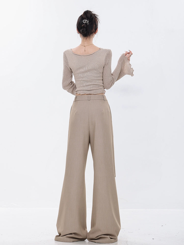 Wide Flare Volume Slacks ABW0005