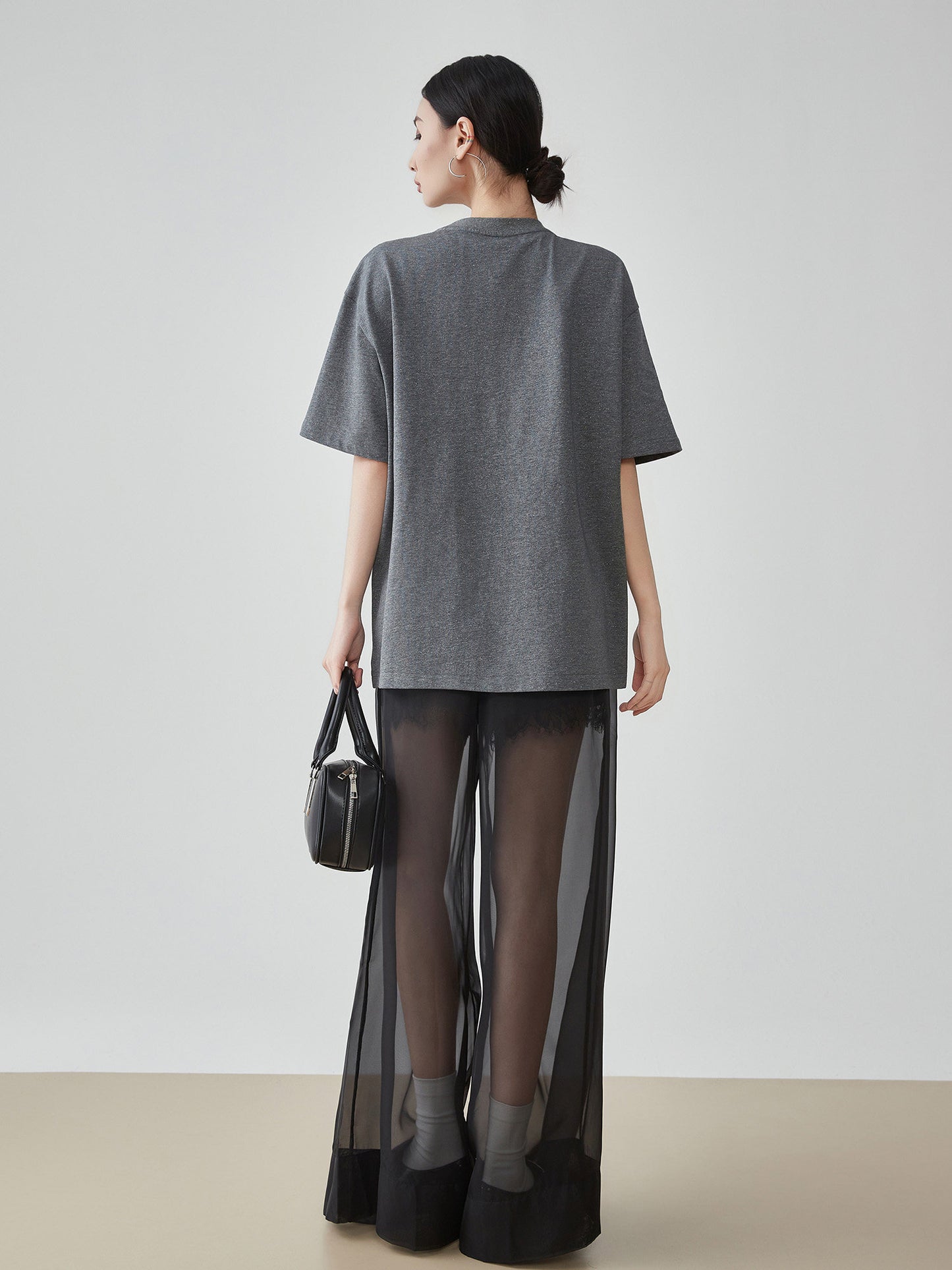 Race Ribbon Oversize T-shirt FER0152