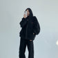 Fleece Zip-Up Hoodie / Fleece Wide Pants YLS1015