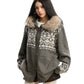 Nordic Tong Knit Cardigan BGS0033
