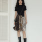 Patchwork-Style Docking Mini Dress VAS0198