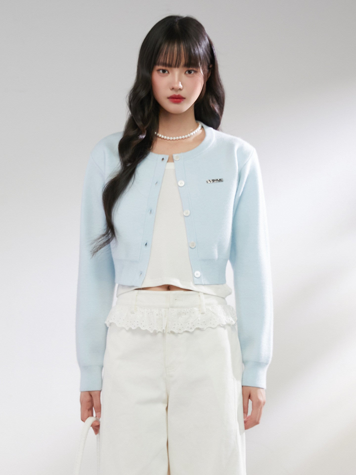 Soft Short Knit Cardigan KIP0007