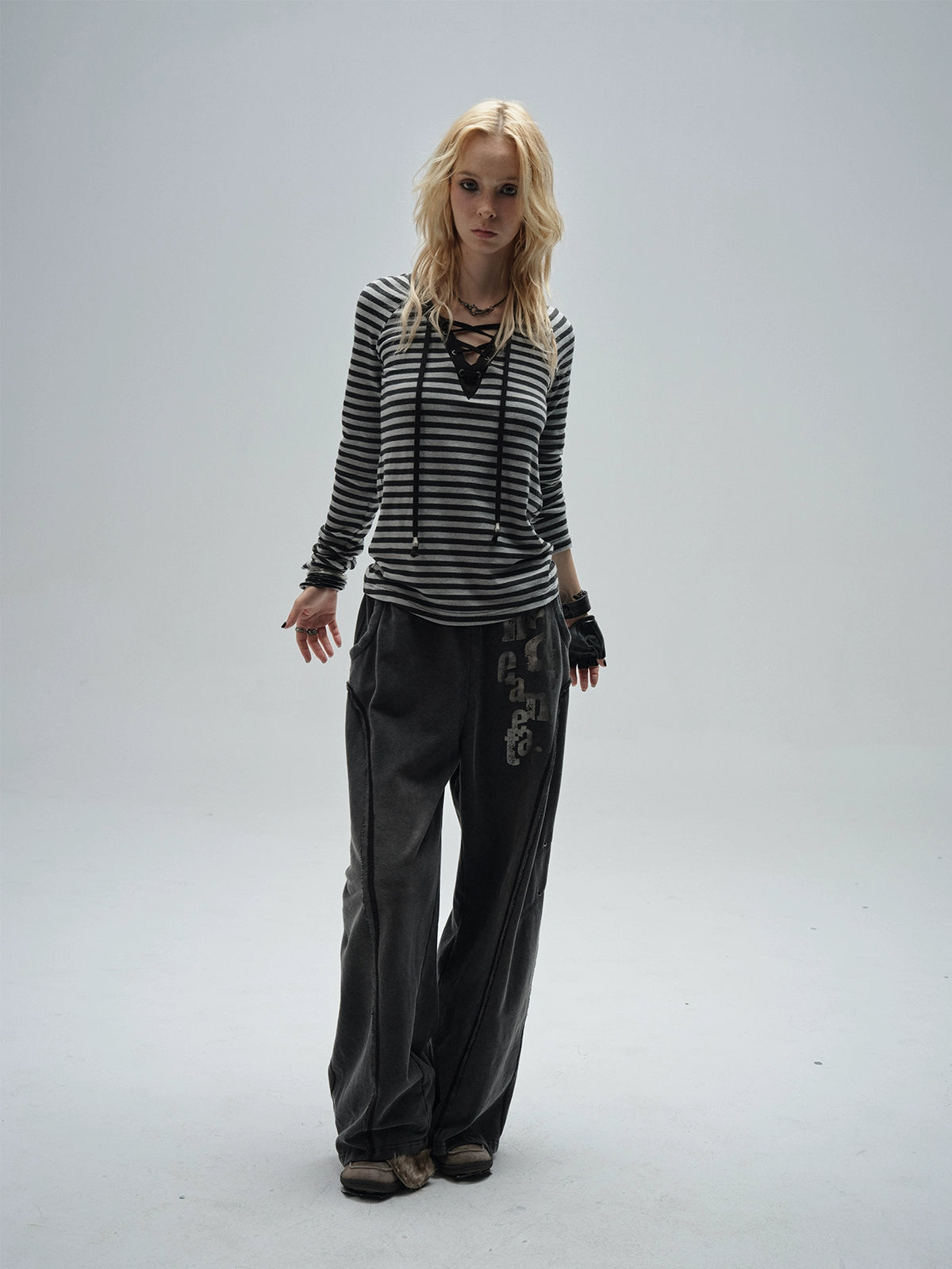 Vintage Washed Punk Sweatpants WAT0008