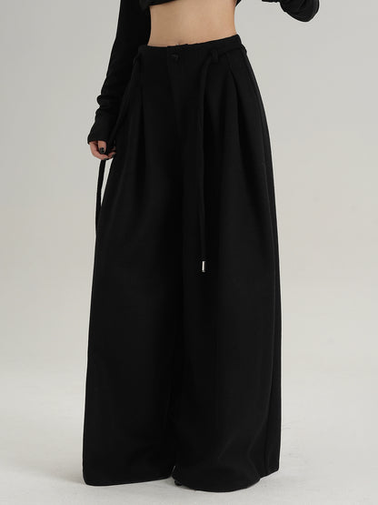 Wool Wide Pants SRS0394