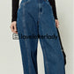 Dark Blue Casual Denim Pants LLA0036