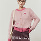 Heart Logo Knit Top / Purple Mini Skirt LLA0628