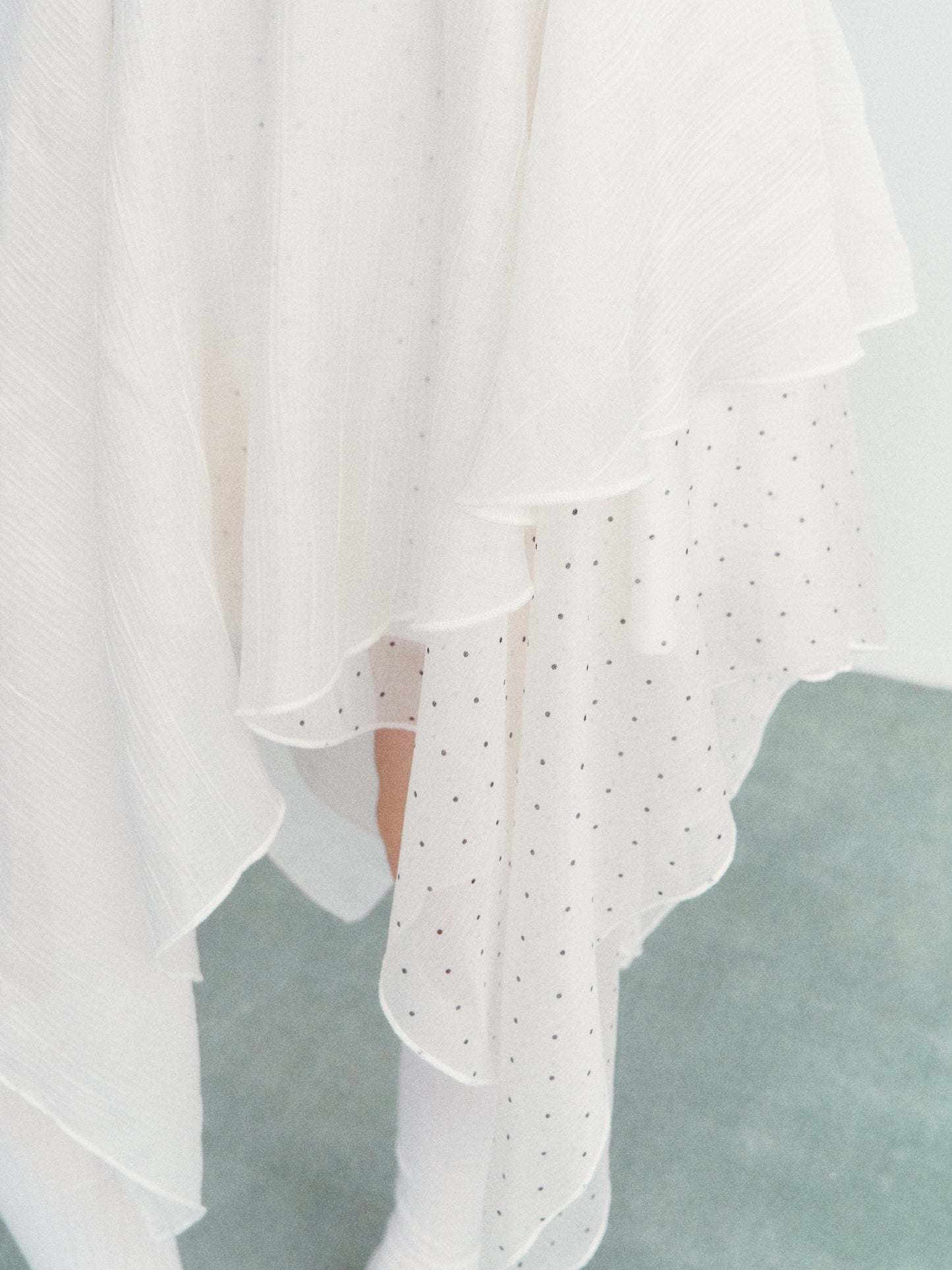 Frill Asymmetrical Skirt SPY0033