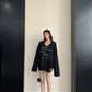 V-Neck Print Long Sleeve T-Shirt  YLS1044
