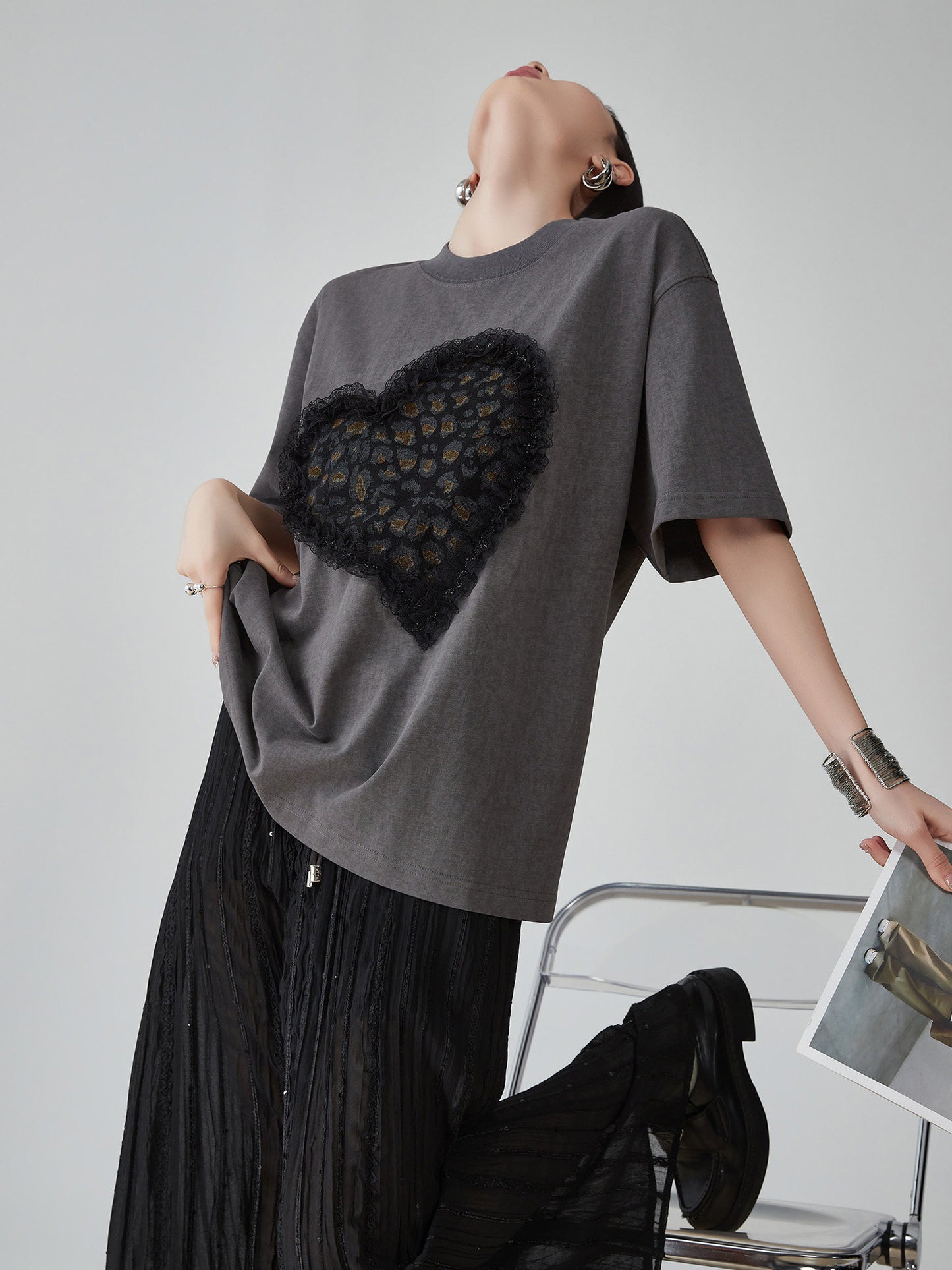 Race Heart Short-Sleeve T-Shirt FER0250