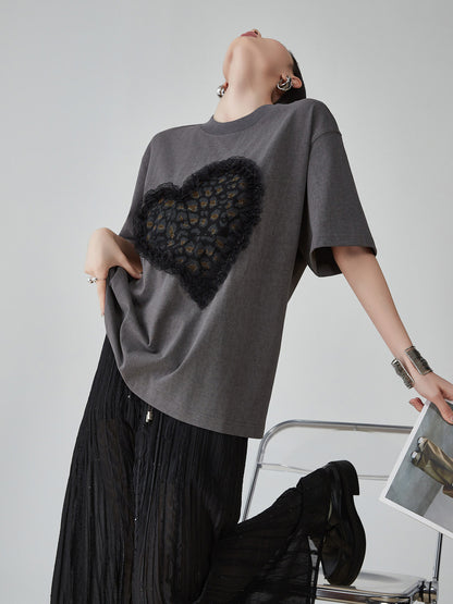 Race Heart Short-Sleeve T-Shirt FER0250