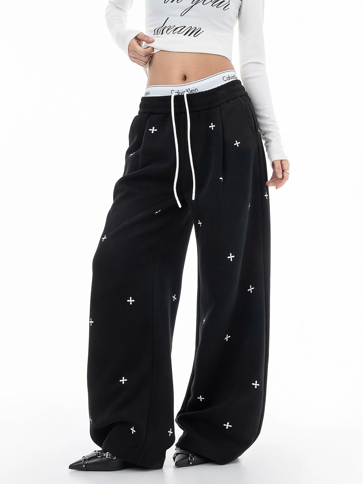 Cross Full Print Sweatpants ICM0103