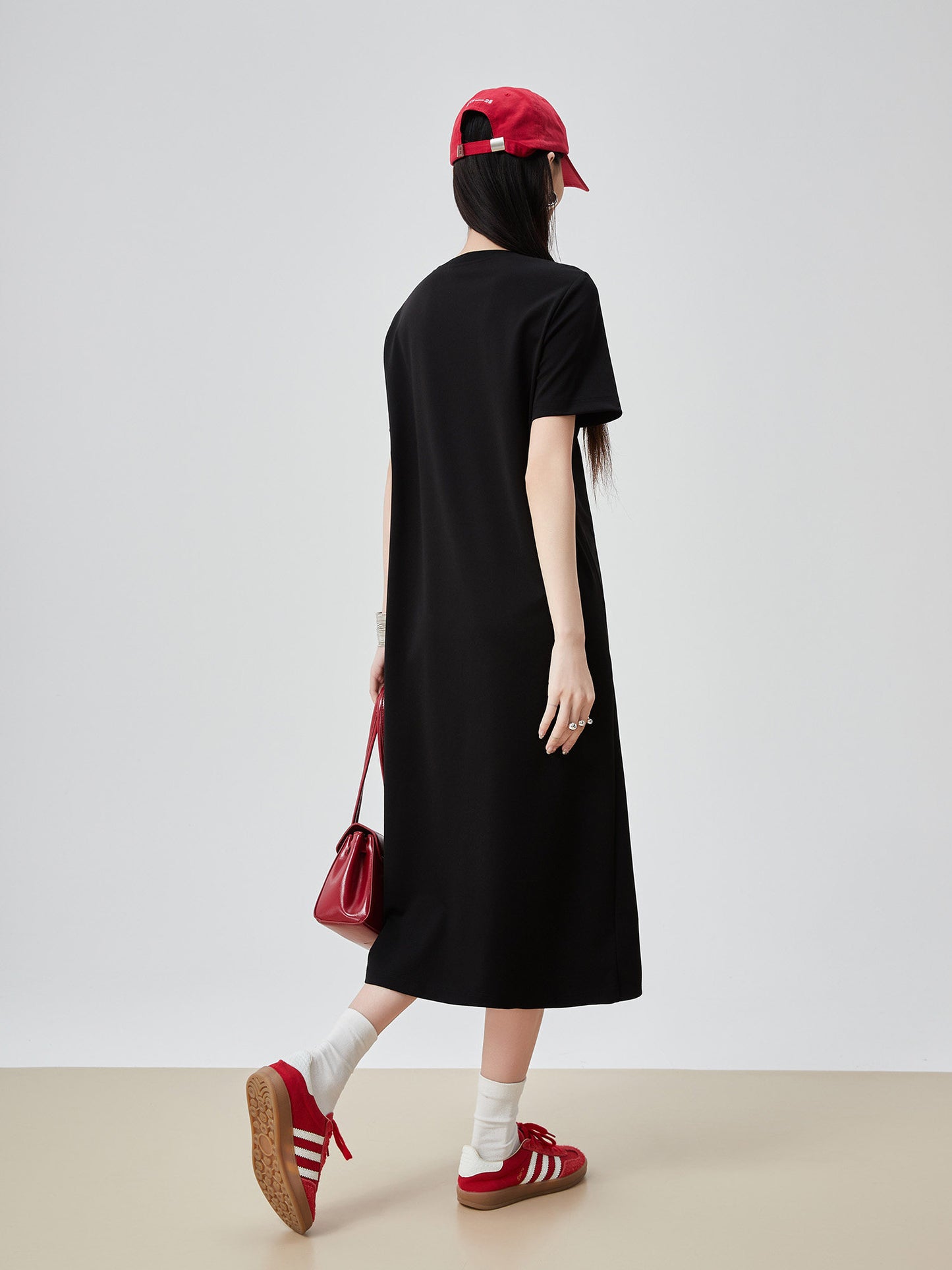 Embroidered T-Shirt Dress FER0104