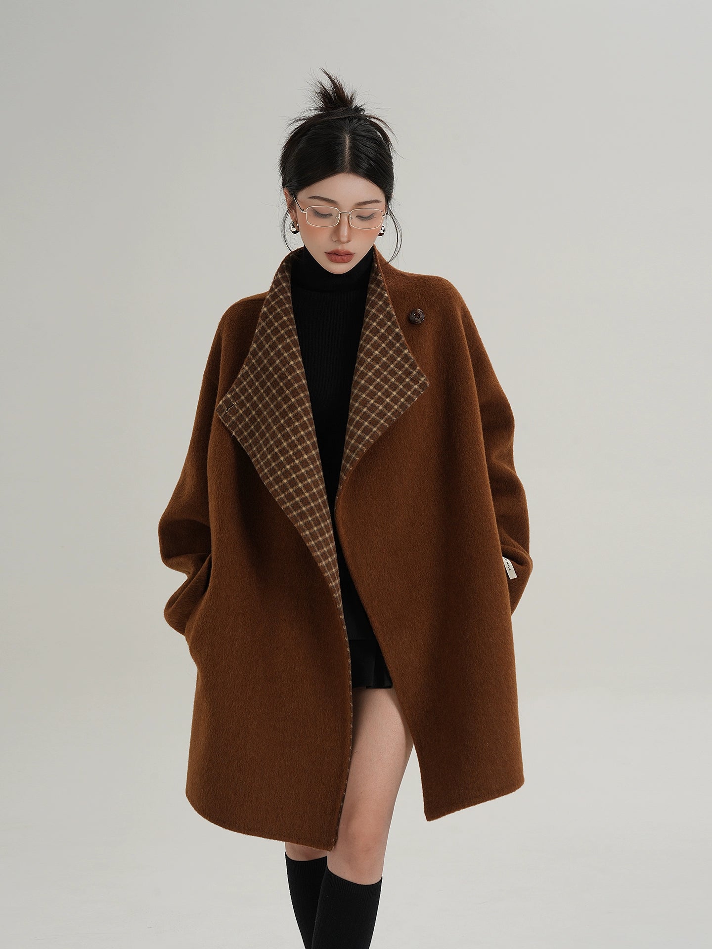 Mid Length Wool Coat  SRS0373