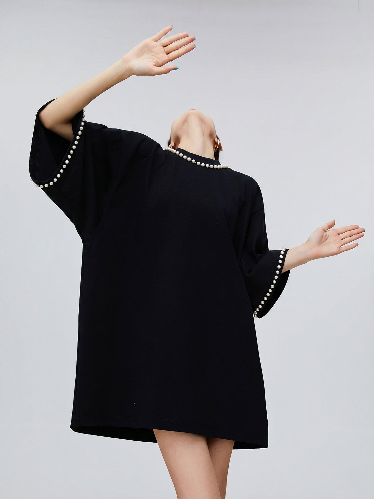 Pearl Bijou T-Shirt Dress FER0258
