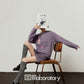 Embroidered Sequin Knit Top / Purple Mini Skirt LLA0620