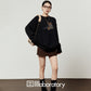 Tiger Round-Neck Knit / Leopard Mini Skirt LLA0633
