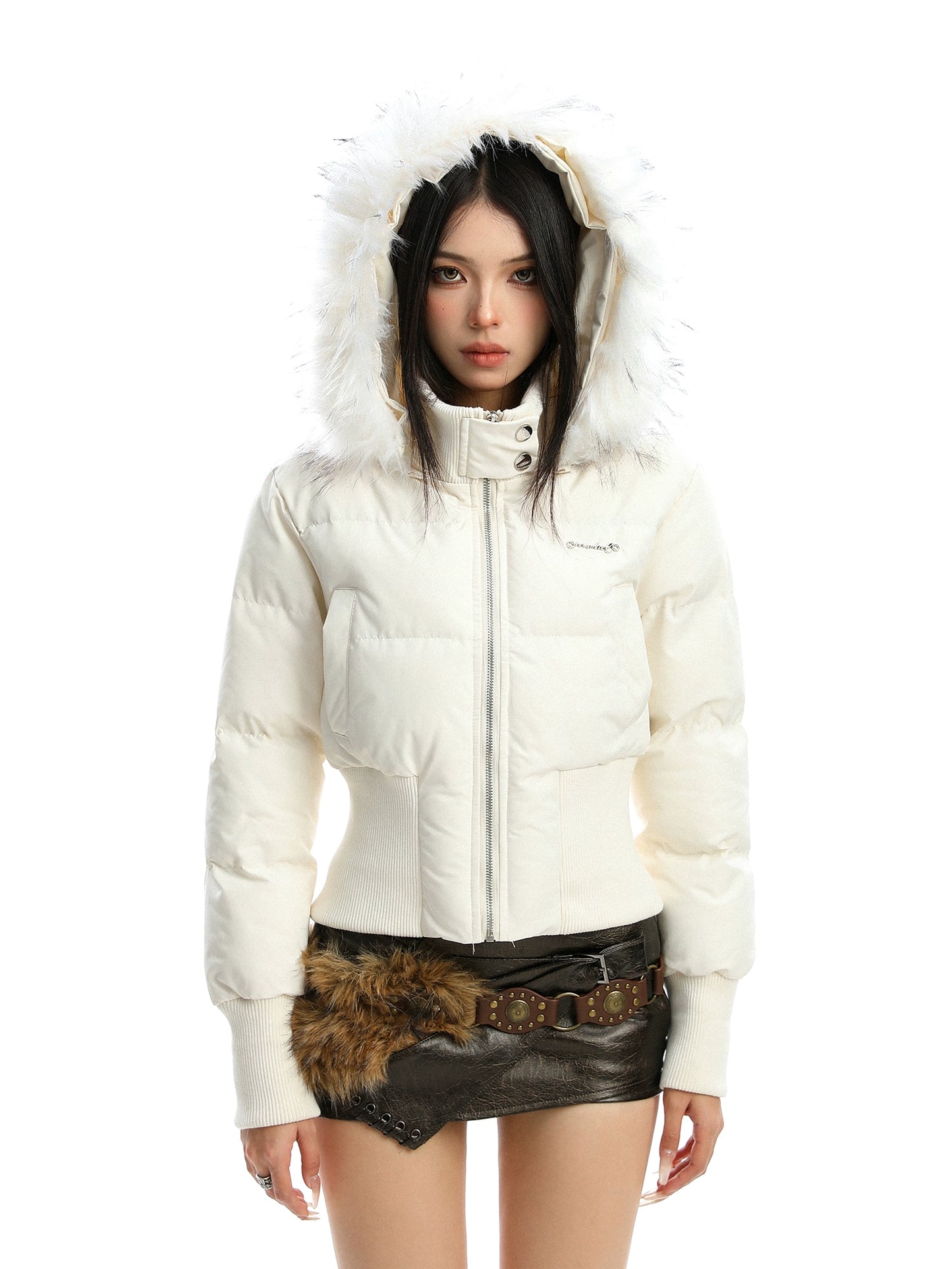 Fur Down Short Jacket BGS0039