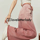 Dirty Pink Gradient Denim Pants LLA0155