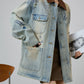 Work Pocket Denim Jacket SUY0004