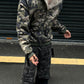 Camouflage Spliced Hoodie Jacket FLG0007