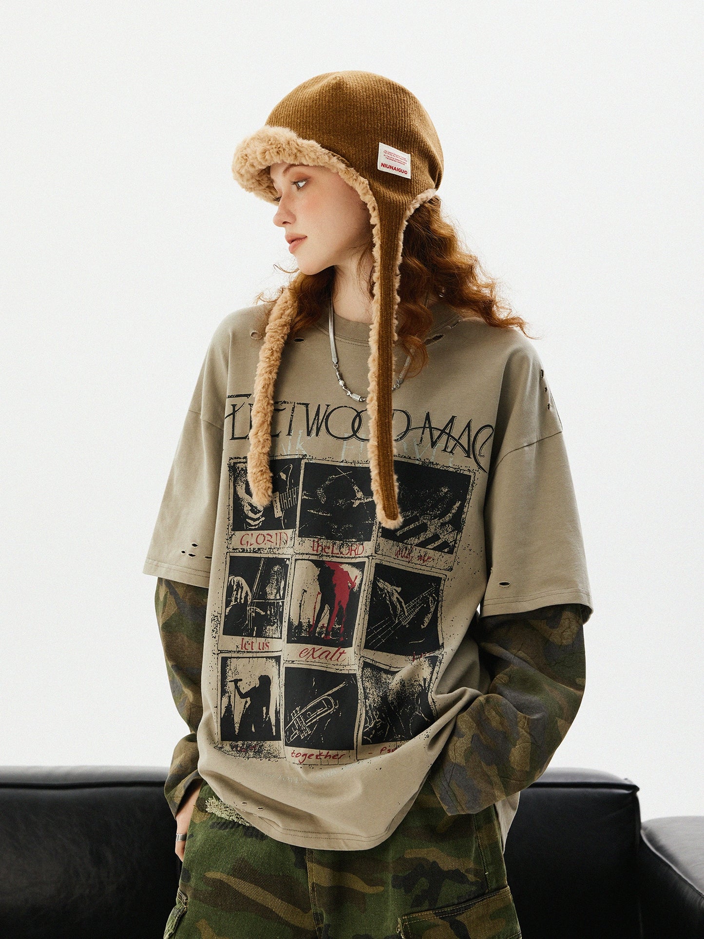 Street Design Long Sleeve T-Shirt HGX0045