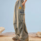 Vintage Wash Wide Denim Pants ACA0007