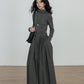 Half-Turtleneck Long Dress VAS0185