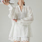 Patchwork Lace Shirt / Shorts FER0130