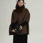 Fur Muffler Cape Coat SRS0402
