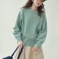 Lace Collar Long-Sleeve Top AMU0046