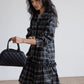 Vintage Plaid Dress VAS0186