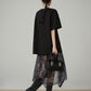 Lace Printed Short-Sleeve T-Shirt FER0071