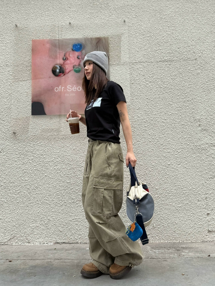 Washed Loose Work Pants CYE0076 – AuroraBoutique