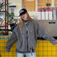 Vintage Washed Zipper Jacket CYE0056