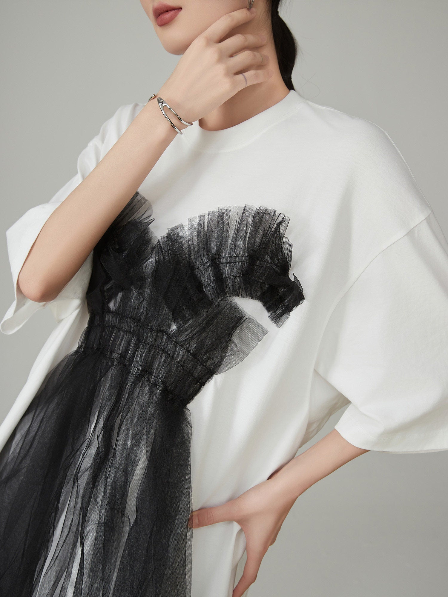 Tulle docking dress 【公式通販】