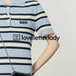 Polo Border Knit Dress LLA0094