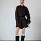 Brown Shirt Dress SUY0003