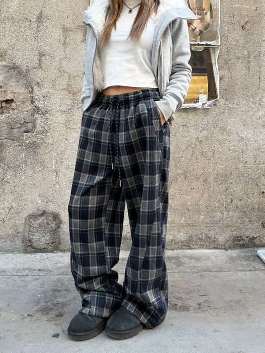 Paid Wide Pants CYE0079