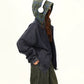 Vintage Plaid Hoodie Zip-Up Jacket WDZ0038