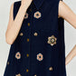 Flower Bijou Flare Silhouette Vest FER0340