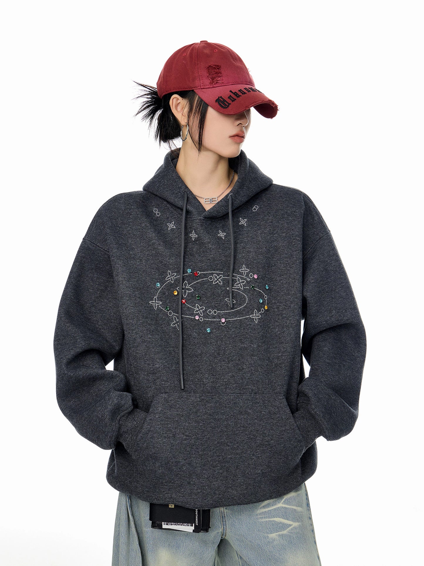 Bijou Logo Sweatshirt Hoodie ICM0117