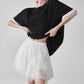 Sleeve Frill Color-Block Pullover FER0160