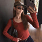 U-Neck Pocket Long Sleeve T-Shirt WWP0005
