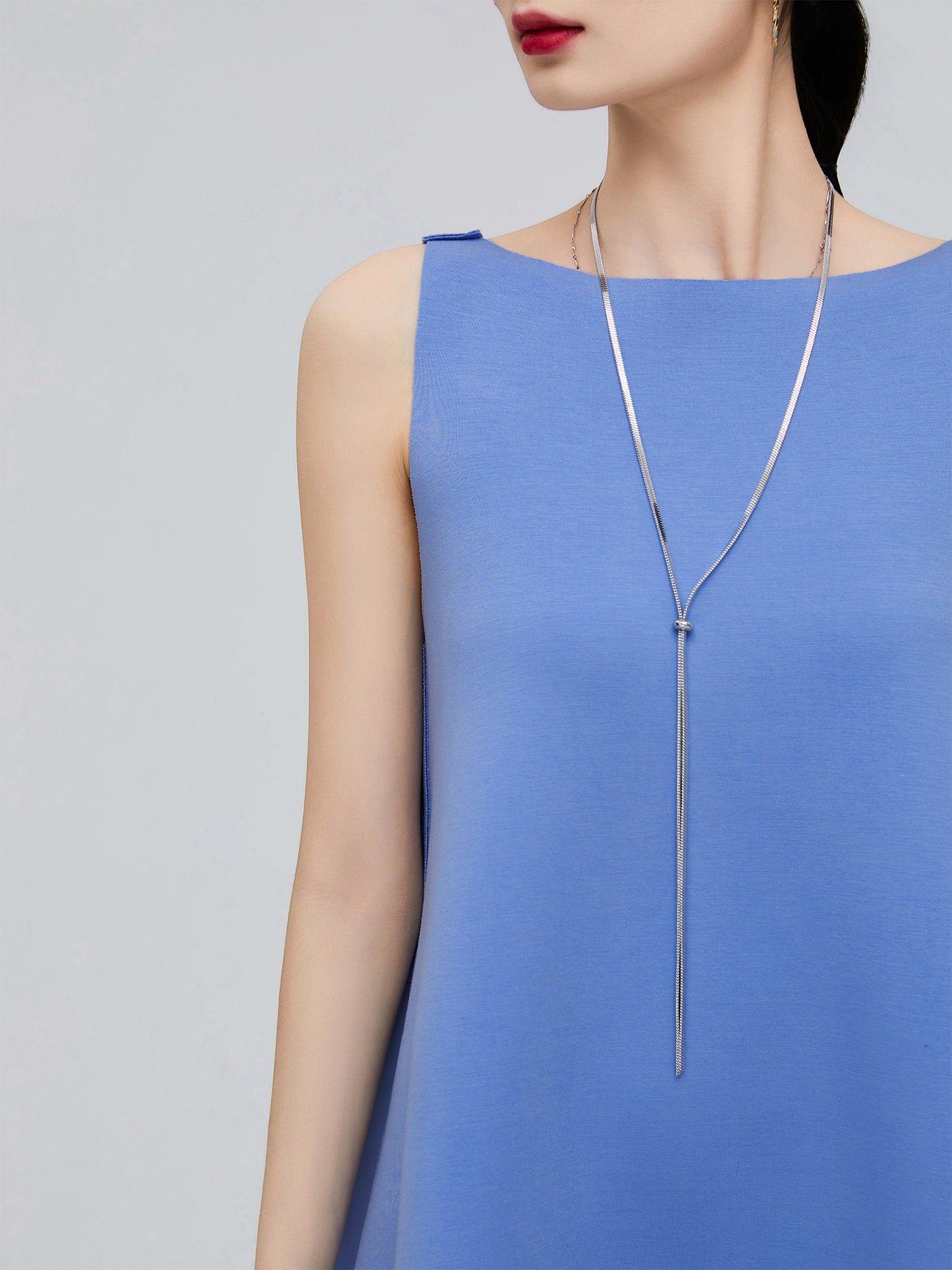 Back Ribbon Sleeveless Mini Dress FER0306