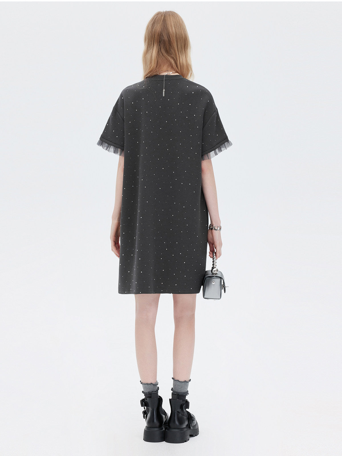 Sparkly T-Shirt Dress SHN0025