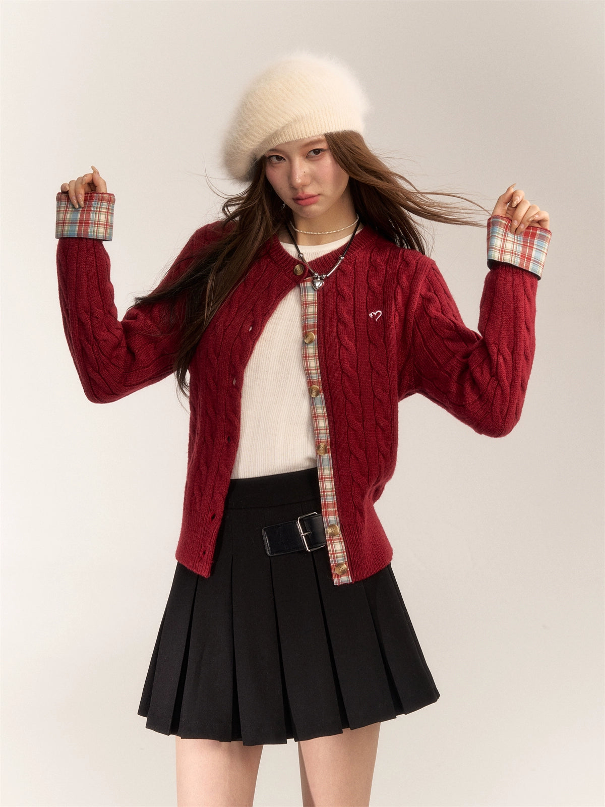 Retro College Short Knit ASG0051