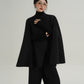 Wool Poncho Coat SRS0371